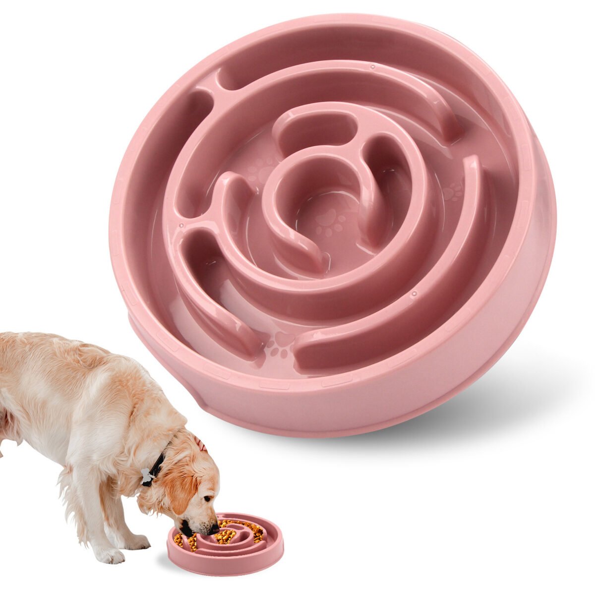 Slow Feeder Dog Bowls Silicone Dog Puzzle Feeder Bowl For Healthy Eating Puppy Slow Feeder Bowl Anti-Choking Dog Slow Feeder Bowls - Image 6