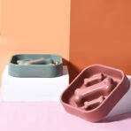 Pet Slow Food Bowl Puppies Slow Food Anti-Choking Feeder - Image 5