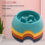 Pet Dog Slow Food Bowl Feeder Color - Image 6