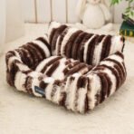 Large Pet Sofa Bed Plush Pet Bed - Image 4