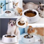 Pet Dog Bowl Slow Feeder Dog Food Bowl Smart Weighing Dog Slow Feeder Cat Pet Feeder - Image 4