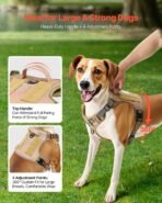 Dog Harness For Large Dogs No Pull Tactical Dog Harness Adjustable Pet Vest - Image 4