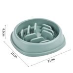 Dog Bowl Cat Slow Feeder Bowl Anti-choking Slow Feeder For Dogs Large Capacity Food Dish - Image 6