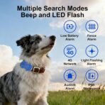 Dog GPS Tracker Real Time, Anti-Lost Pet Tracker With Geofence, Flash Light And Sound Alarm, Unlimited Distance Tracking, Fits Most Pet Collars, Subscription Required - Image 6