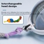 Upgrade Cat Interactive Ball Toy Automatic Rolling Ball Faux Tail Rechargeable Smart Pet Electric Toy Laser Pointer Cat Accessor - Image 3