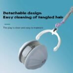 Upgrade Cat Interactive Ball Toy Automatic Rolling Ball Faux Tail Rechargeable Smart Pet Electric Toy Laser Pointer Cat Accessor - Image 2