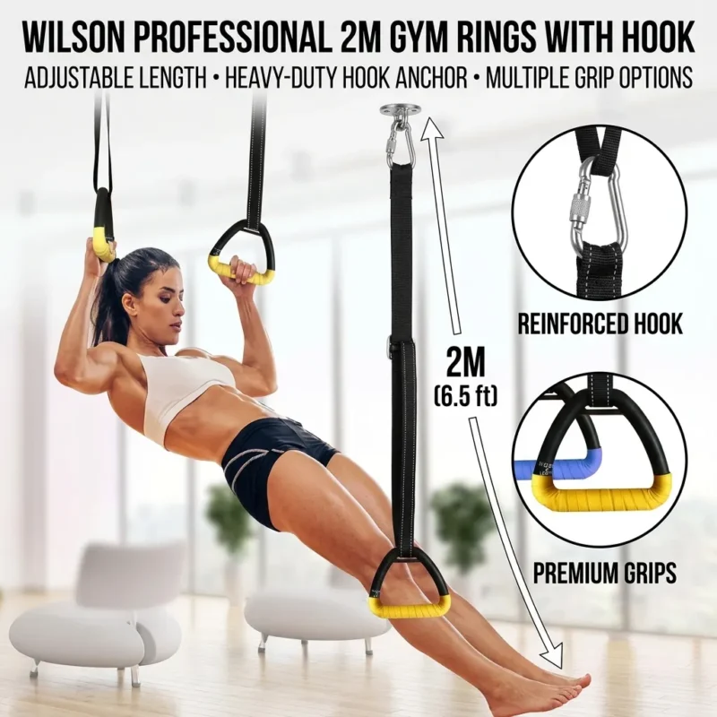 Achieve Lean Muscles With Your High Performance Resistance Fitness Ring 1
