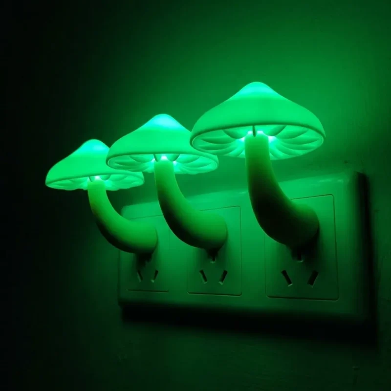 Add A Magical Glow To Your Room With This Mushroom Led Night Light 3