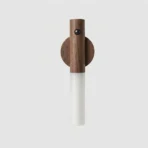 Auto Led Usb Magnetic Wood Wireless Night Light Corridors Porch Lights Pir Motion Sensor Wall Light Cabinet Lamp 6