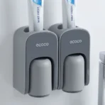 Bathroom Accessories Wall Mounted Automatic Toothpaste Holder Dispenser 5