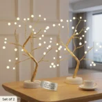 Bedroom Light With Copper Wire Led Lamp 2