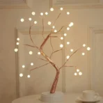 Bedroom Light With Copper Wire Led Lamp 7