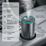 Car Humidifier Essential Oil Diffuser 3