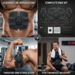 Easiest Way To Build Muscles     Ems Abs Stimulator For Fast Results 21