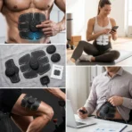 Easiest Way To Build Muscles     Ems Abs Stimulator For Fast Results 6