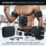 Easiest Way To Build Muscles     Ems Abs Stimulator For Fast Results 8