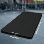 Extra Cushion for Extra Comfort Professional Grade Yoga & Pilates Mat
