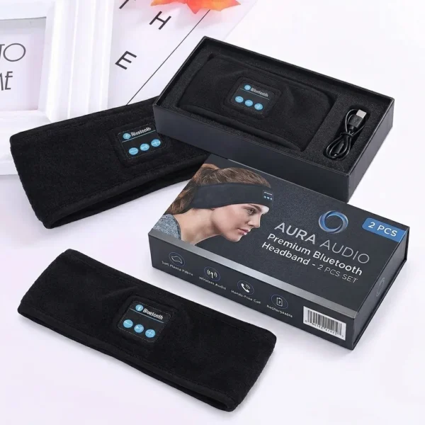 Hands-Free Music, Tangle-Free Life! Smart Bluetooth Yoga Headband