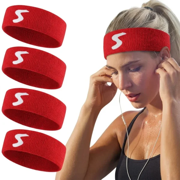 Men & Women Workout Headband Non-Slip Exercise: Focus On Your Gains Sparsity Hair