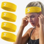 Men Women Workout Headband Non Slip Exercise Focus On Your Gains Sparsity Hair 3