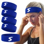 Men Women Workout Headband Non Slip Exercise Focus On Your Gains Sparsity Hair 4