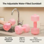 Plastic Bottle Dumbbells For Fitness