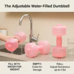 Plastic Bottle Dumbbells For Fitness