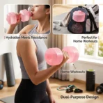 Plastic Bottle Dumbbells For Fitness 2