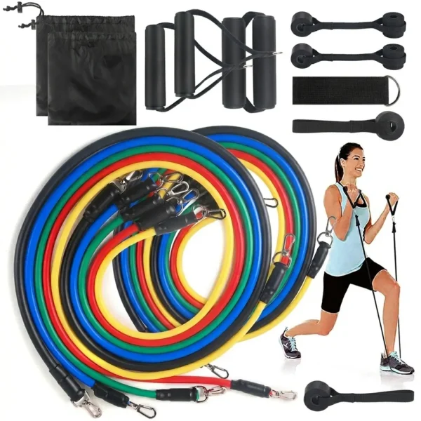 Show Your Body     Fitness Rally Elastic Rope Workouts You Do At Home 2