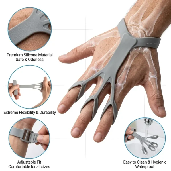 Silicone Grip Device Finger 8