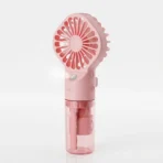 Small Mist Fan Spray Humidification Strong Power Fan Portable Water Supplement Icy And Refreshing Iced   Fan  Usb Charging 2