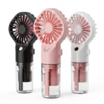Small Mist Fan Spray Humidification Strong Power Fan Portable Water Supplement Icy And Refreshing Iced   Fan  Usb Charging 4