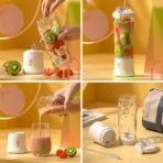 Small But Mighty Experience The Power Of A 6 Blade Portable Juicer 1