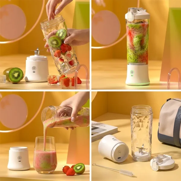 Small But Mighty Experience The Power Of A 6 Blade Portable Juicer 1