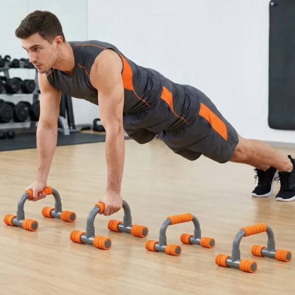Stand Bar Grip Trainer Abs Fitness H Shape 3