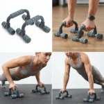 Stand Bar Grip Trainer Abs Fitness H Shape