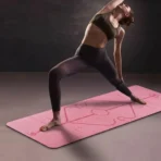 Tappetino Yoga Antiscivolo Tappetino Tpe Yoga Yoga Mat Con Linee Guida Attrezzatura Yoga Principianti Tappetino Pilates Eco Friendly Accessori Yoga 2026 Fitness Mat Professionale 2