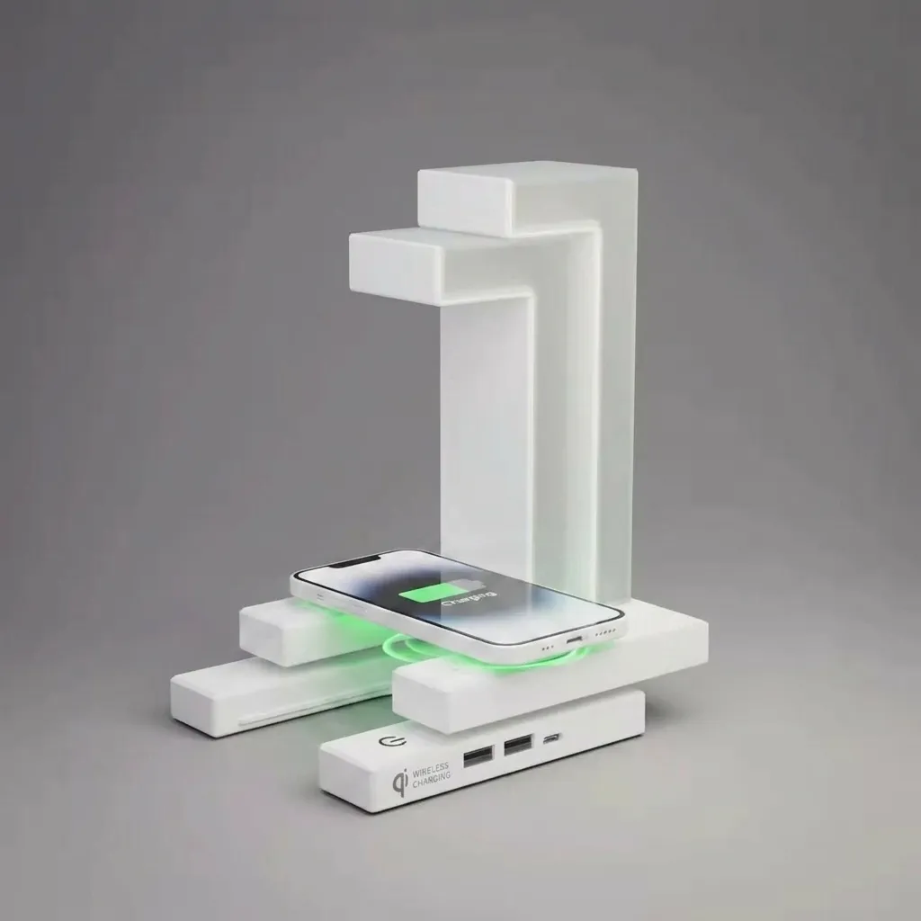 The Existential Crisis Creative Smartphone Wireless Charging Suspension Table Lamp Balance Lamp Floating For Home Bedroom 6 The Existential Crisis Creative Smartphone Wireless Charging Suspension Table Lamp Balance Lamp Floating For Home Bedroom 6
