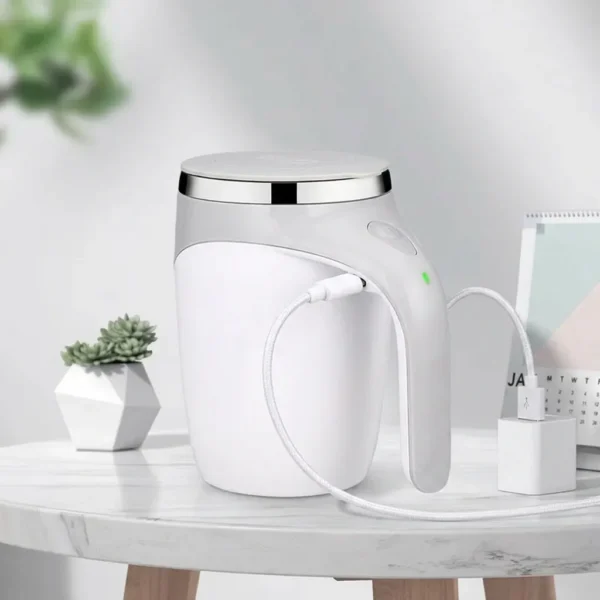 The Laziest Way To Make Perfect Coffee Electric Self Stirring Mug 1