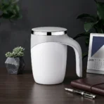 The Laziest Way To Make Perfect Coffee Electric Self Stirring Mug 3
