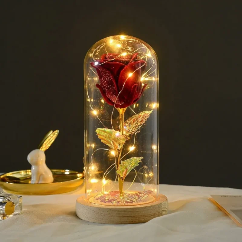 The Most Romantic Valentines Day Gift Eternal Rose Led Lamp 1