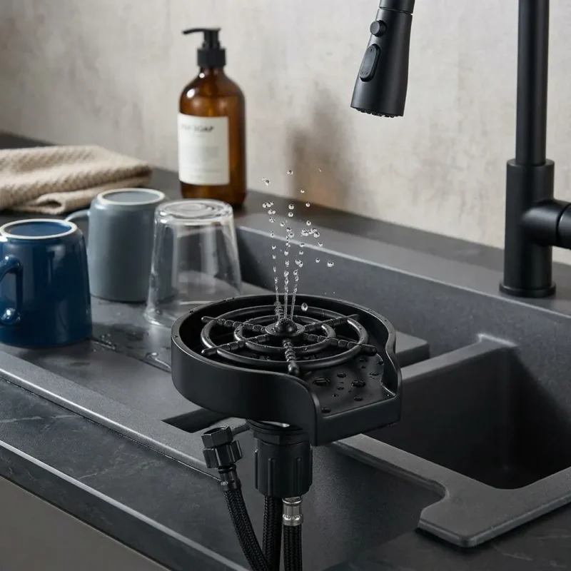 This High-Pressure Glass Rinser
