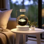 Usb Power Crystal Ball Cosmic Dinosaur Indoor Night Light Warm Bedside Light Birthday Gift Night Lamp 3