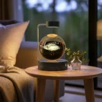 Usb Power Crystal Ball Cosmic Dinosaur Indoor Night Light Warm Bedside Light Birthday Gift Night Lamp 5