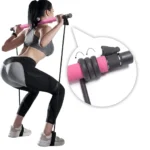 Ultimate Pilates Studio At Home Multi Functional Resistance Band Bar