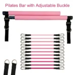 Ultimate Pilates Studio at Home- Multi-Functional Resistance Band Bar