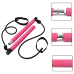 Ultimate Pilates Studio At Home Multi Functional Resistance Band Bar 8