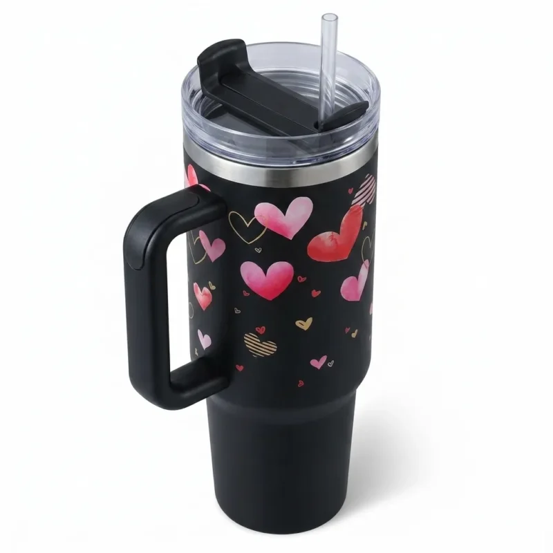 Upgrade Your Morning Routine With This Sleek 40 Oz Stainless Steel Mug 14