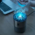 Volcanic Aroma Diffuser Jellyfish Mist Humidifier Flame Effect Air Diffuser Essential Oil Volcano Lamp Zen Home Decor Ultrasonic Atmosphere Humidifier 1