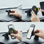 Car Phone Holder Long Rod Telescopic 4